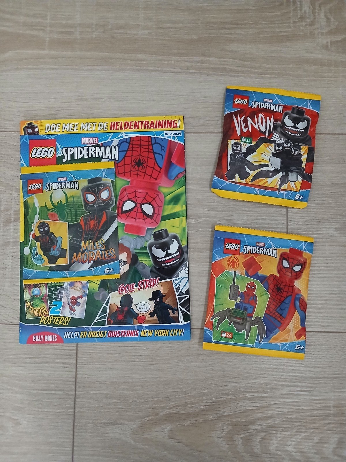 3 lego spiderman setjes plus 1 tijdschrift 

Alles, Compleet, Overige thema's, Lego, Nieuw