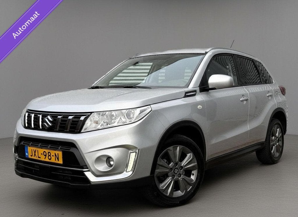 Suzuki Vitara 1.0 Boosterjet Autom Led Carplay Cruise Camera, Stof, Gebruikt, Met garantie (alle), 400 kg