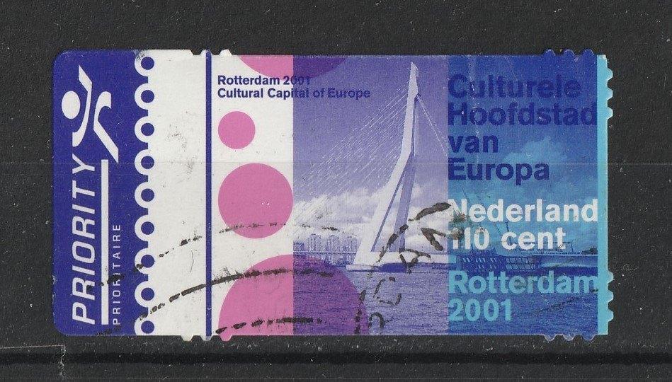 nvph 1967 Rotterdam 2001 Erasmusbrug, Postzegels en Munten, Verzenden, Na 1940, Gestempeld