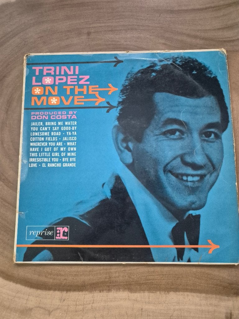 Trini Lopez - On The Move - Vinyl, Ophalen of Verzenden, Zo goed als nieuw, 12 inch, LP
