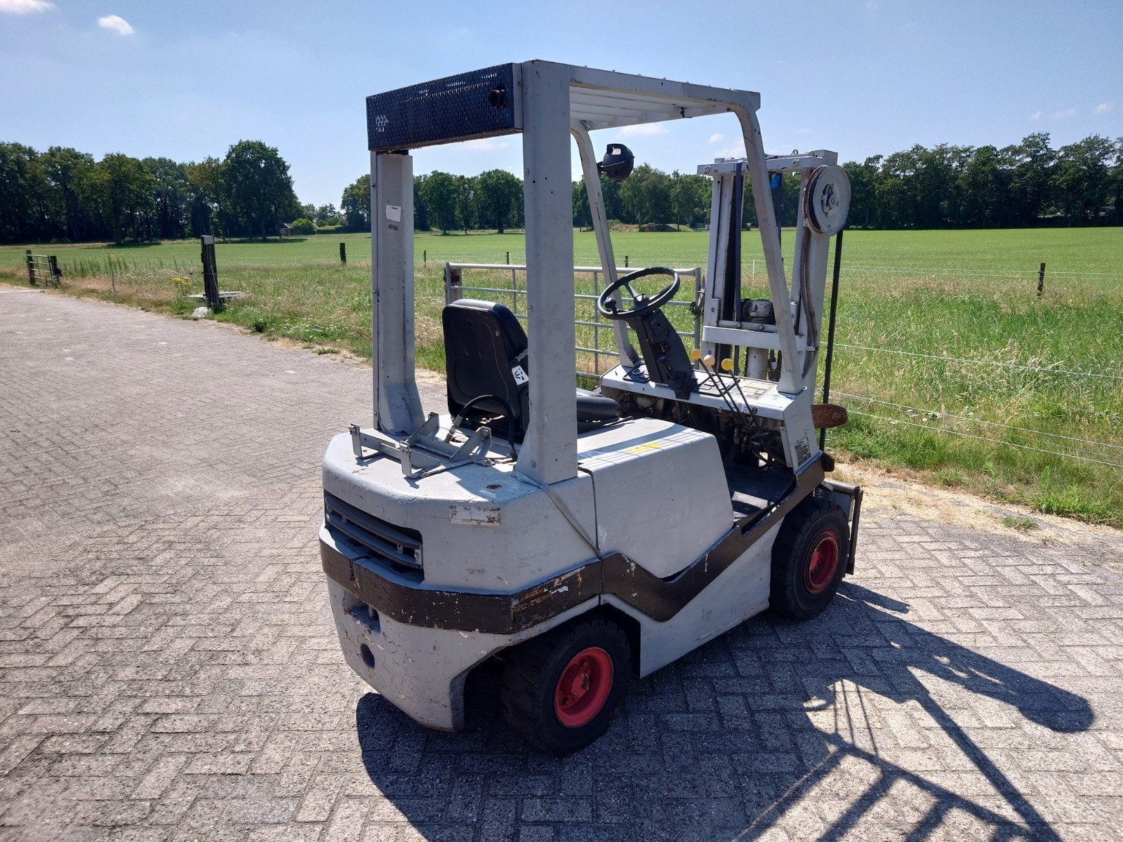 Fiat om gas heftruck 2t, Ophalen of Verzenden