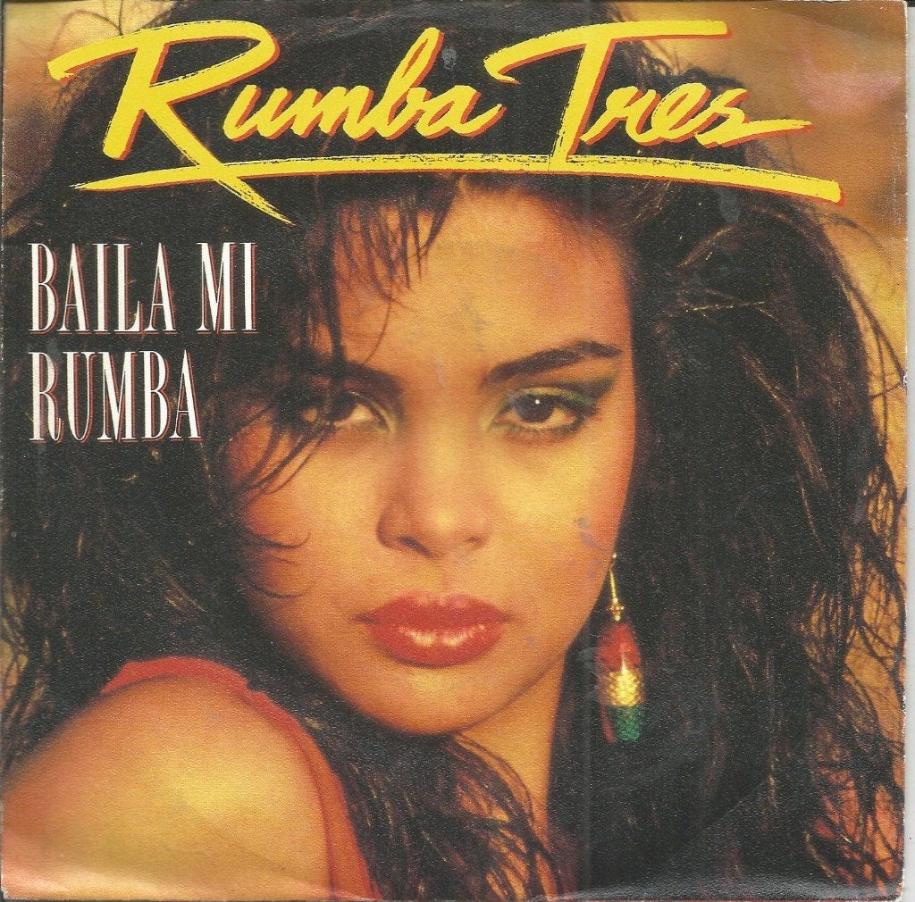 VERKOCHT Rumba Tres – Baila Mi Rumba (1991), Latin en Salsa, Fotohoes, 7 inch, Ophalen of Verzenden