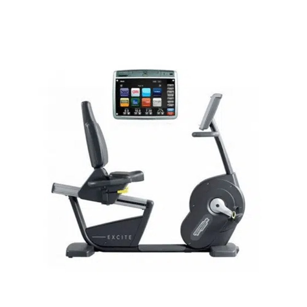 Technogym – Excite 700 Visioweb – Recumbent Bike, Ophalen of Verzenden, Zo goed als nieuw, Benen, Overige typen