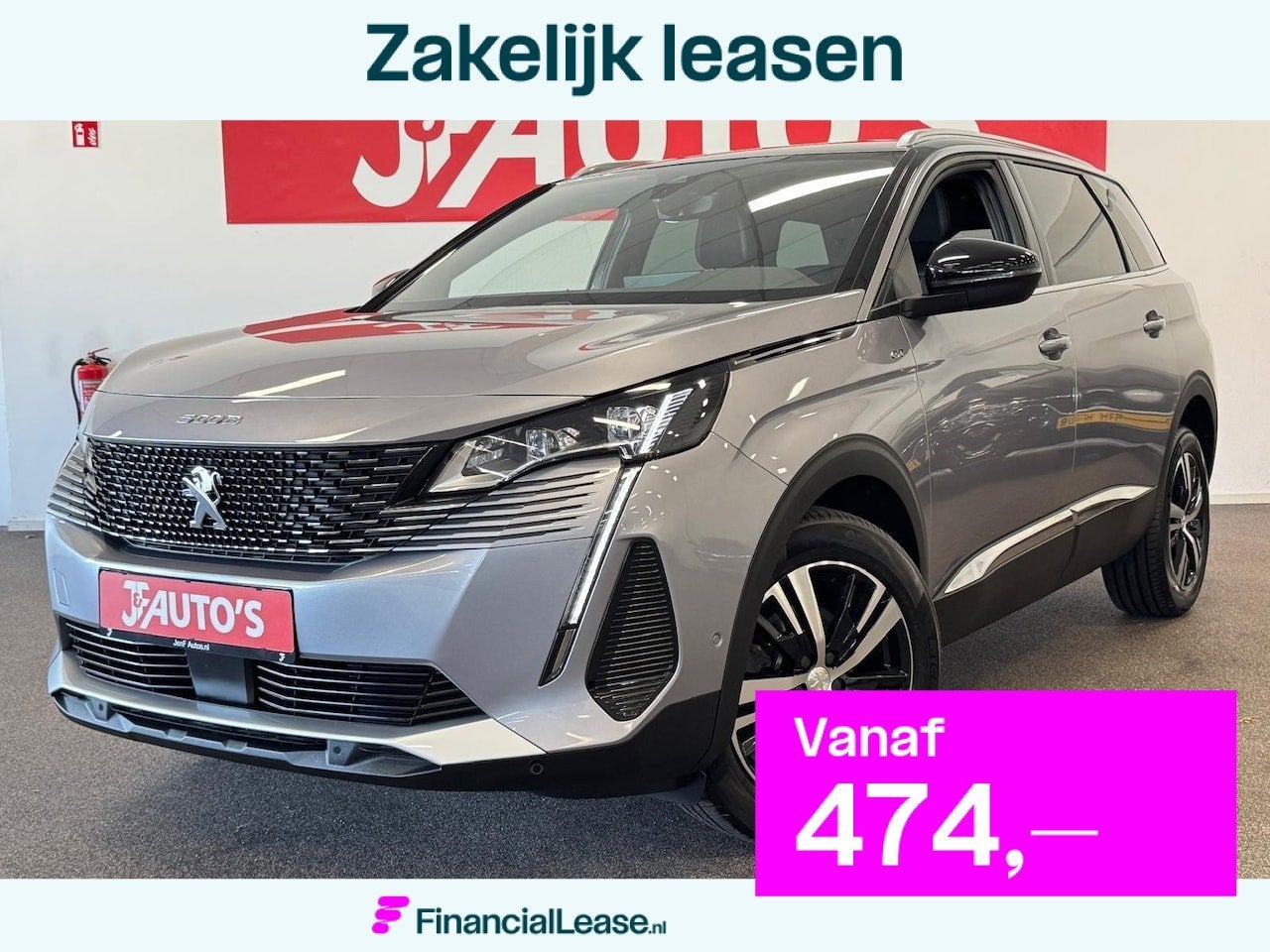 Peugeot 5008 1.2 GT-LINE 7PRS, NAVIGATIE, CAMERA, CRUISE,, 15 km/l, Gebruikt, Euro 6, 1199 cc