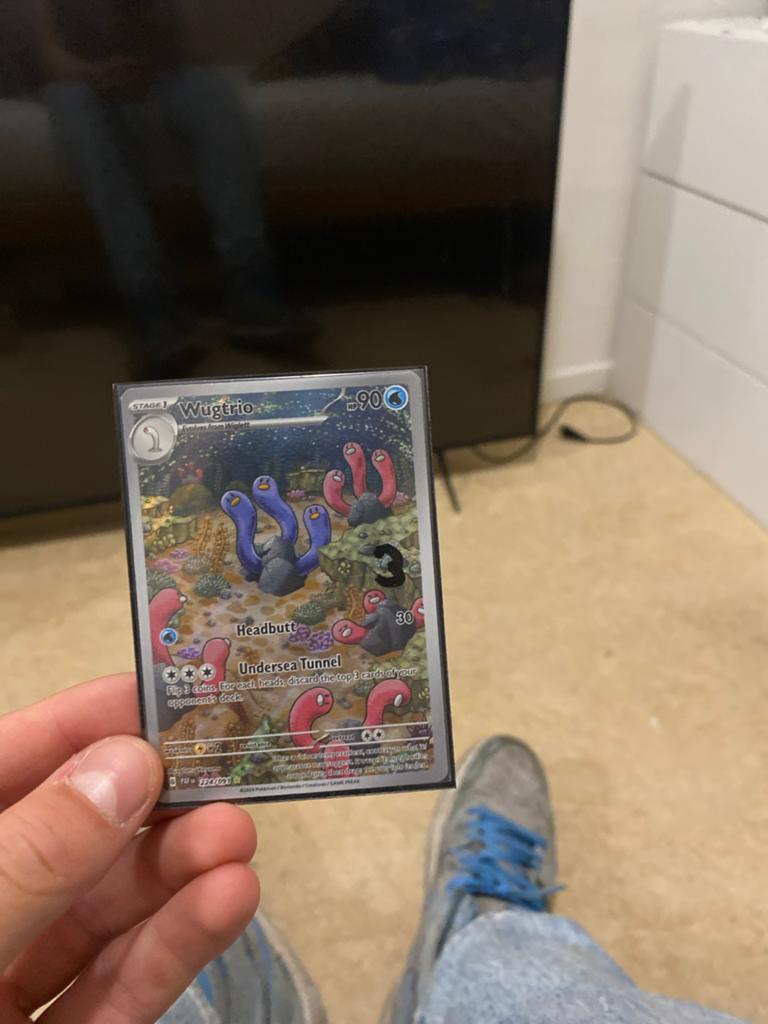 Wugtrio Pokémon kaart - Zo goed als nieuw, Ophalen, Zo goed als nieuw, Losse kaart