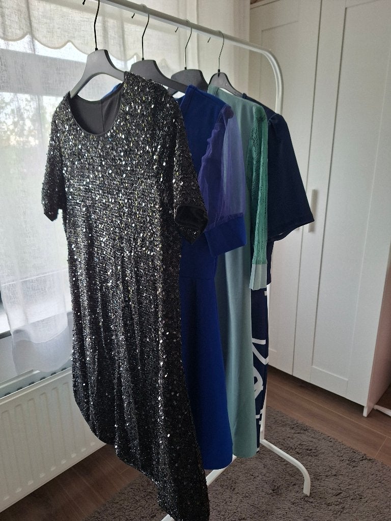 Bundel vrouwen jurken maat 36/S = 3 stuks ZGAN, Kleding | Dames, Overige kleuren, Ophalen of Verzenden, Zo goed als nieuw, Maat 36 (S)