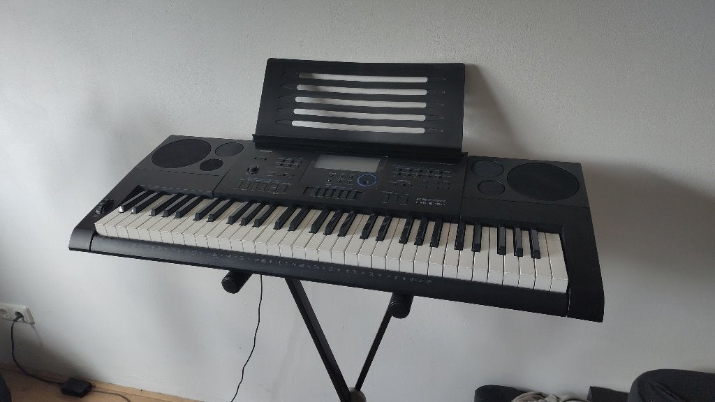 Casio CTK-6200 Keyboard, Muziek en Instrumenten, Keyboards, Ophalen, Casio, 61 toetsen, Met standaard