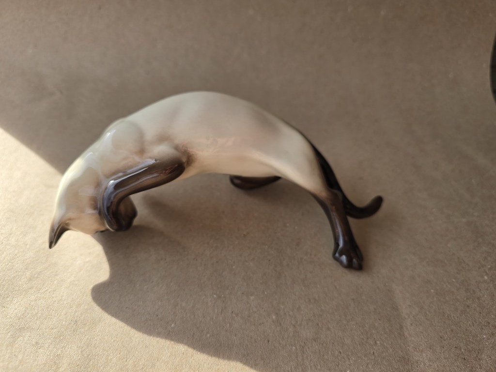 Vintage Beswick Siamese kat nr. 1559, Engeland, Ophalen of Verzenden, Zo goed als nieuw, Dier