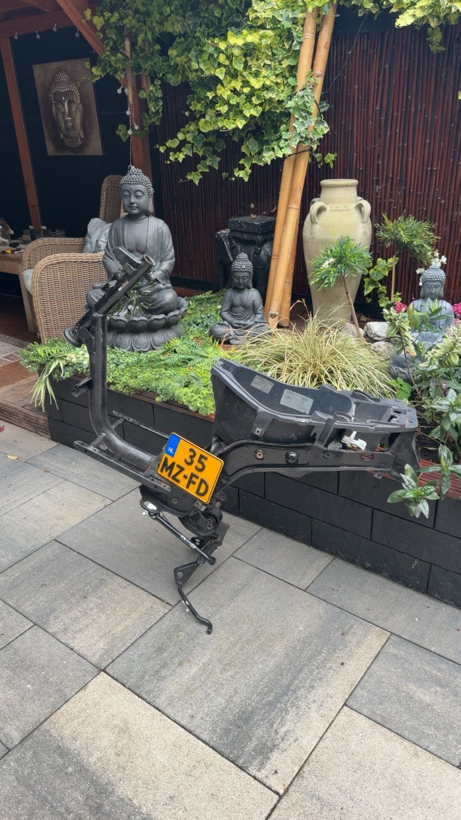 Zip a1 frame, Fietsen en Brommers, Scooters | Piaggio, Ophalen of Verzenden, Zo goed als nieuw, Benzine, Zip