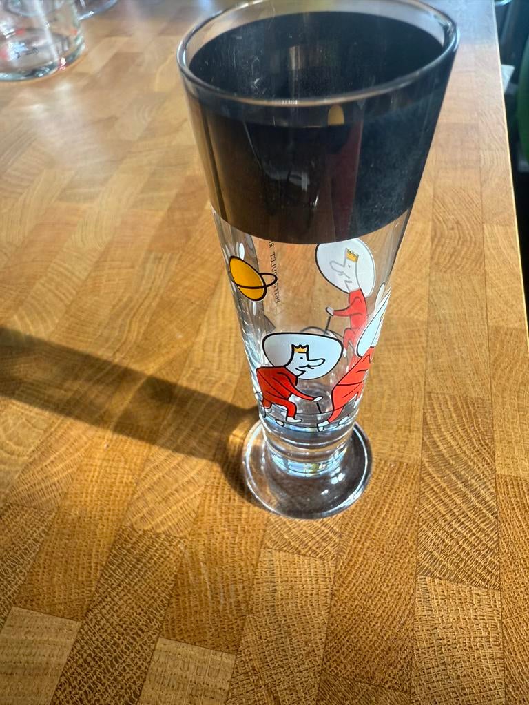 Borel glas van Ritzenhoff, Glas of Glazen, Gebruikt, Ophalen of Verzenden, Glas