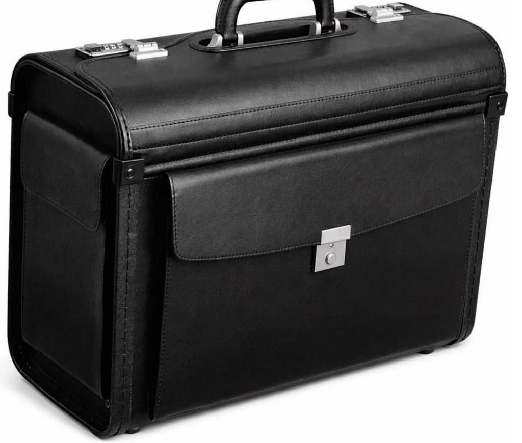 Piloten koffer, Ophalen, Minder dan 35 cm, Nieuw, Slot