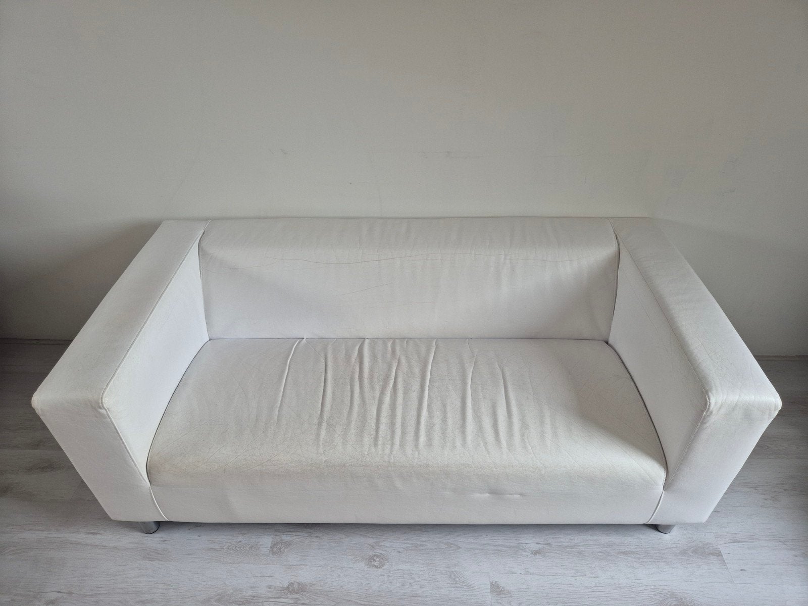 Ikea klippan leren bank, Ophalen, Gebruikt, 150 tot 200 cm, Driepersoons