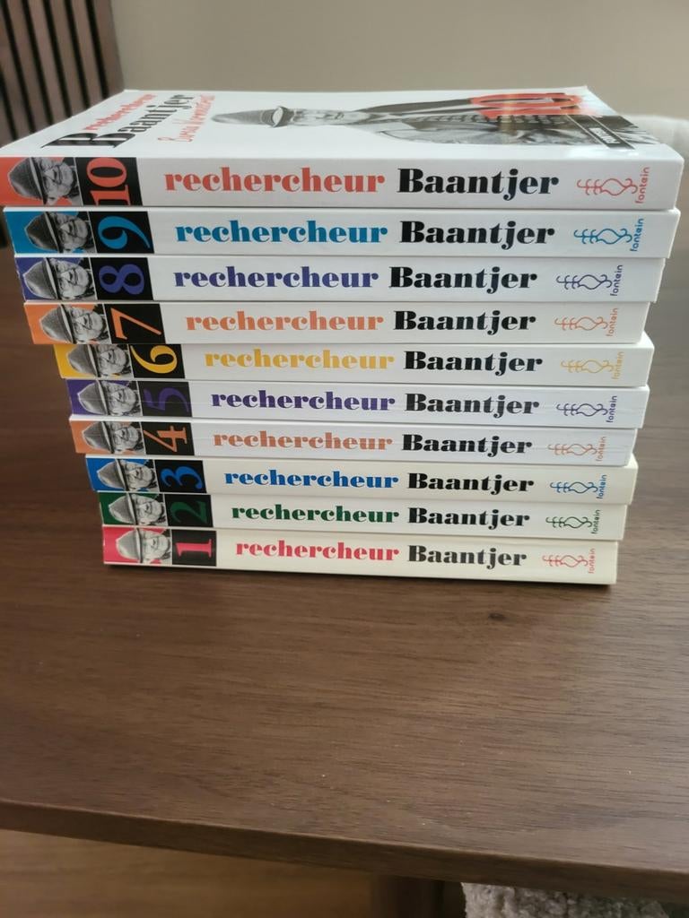 Baantjer Collectie: Deel 1 t/m 10 - Zo goed als nieuw, Ophalen, Zo goed als nieuw, A.C. Baantjer