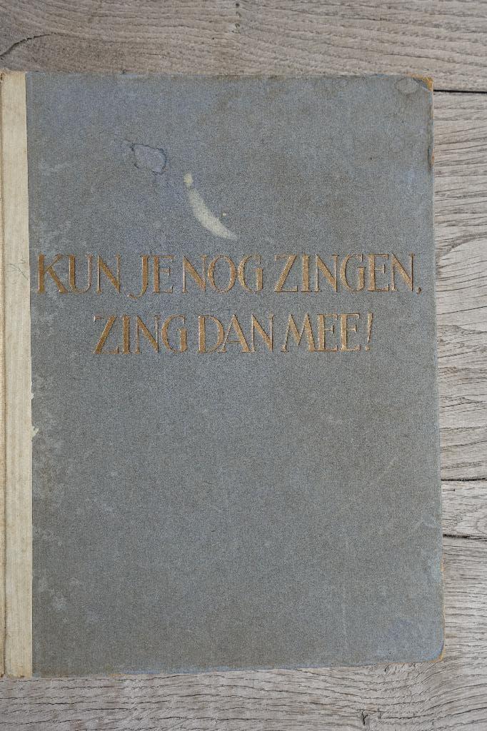 Kun je nog zingen, zing dan mee liedbundel, Muziek en Instrumenten, Bladmuziek, Ophalen of Verzenden, Gebruikt, Religie en Gospel