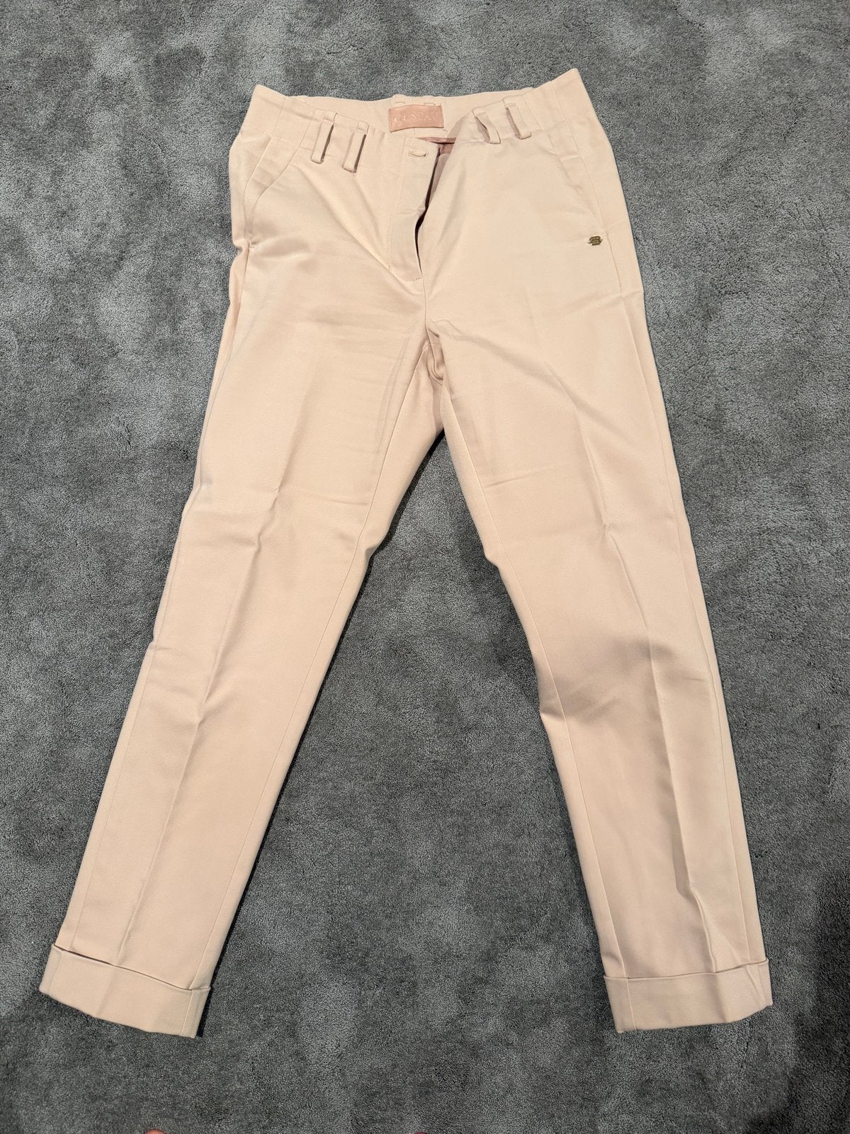 Gustav beige broek, maat 36 (S), Kleding | Dames, Verzenden, Beige, Zo goed als nieuw, Maat 36 (S)