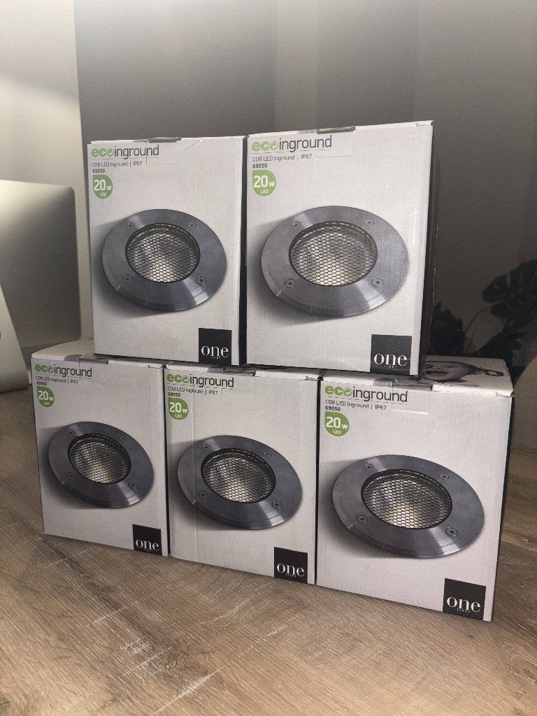 ONE Light COB Inground Range (5 stuks), Tuin en Terras, Staal, Minder dan 50 watt, Nieuw, Ophalen of Verzenden