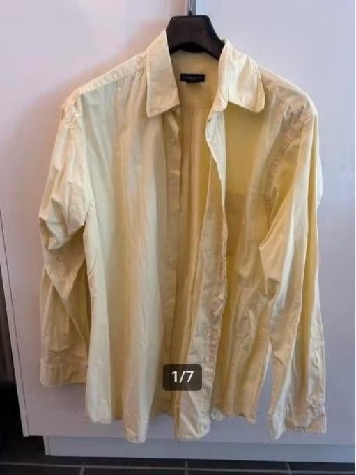 Lichtgeel GANT overhemd (NIEUW) maat: L, Kleding | Heren, GANT, Geel, Nieuw, Ophalen of Verzenden
