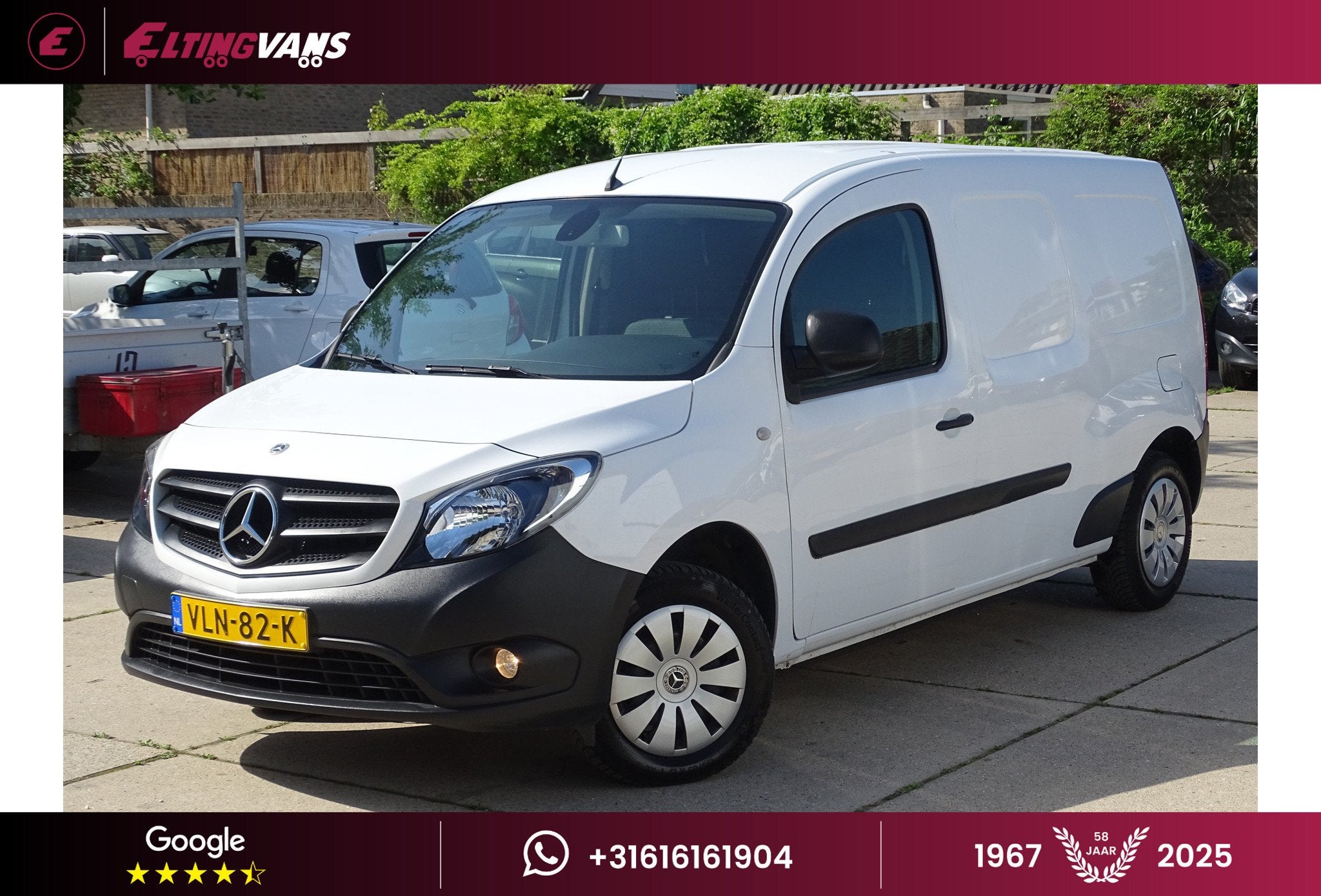 Mercedes-Benz Citan 109 CDI Extra Lang (bj 2021), Voorwielaandrijving, Gebruikt, 4 cilinders, Bedrijf