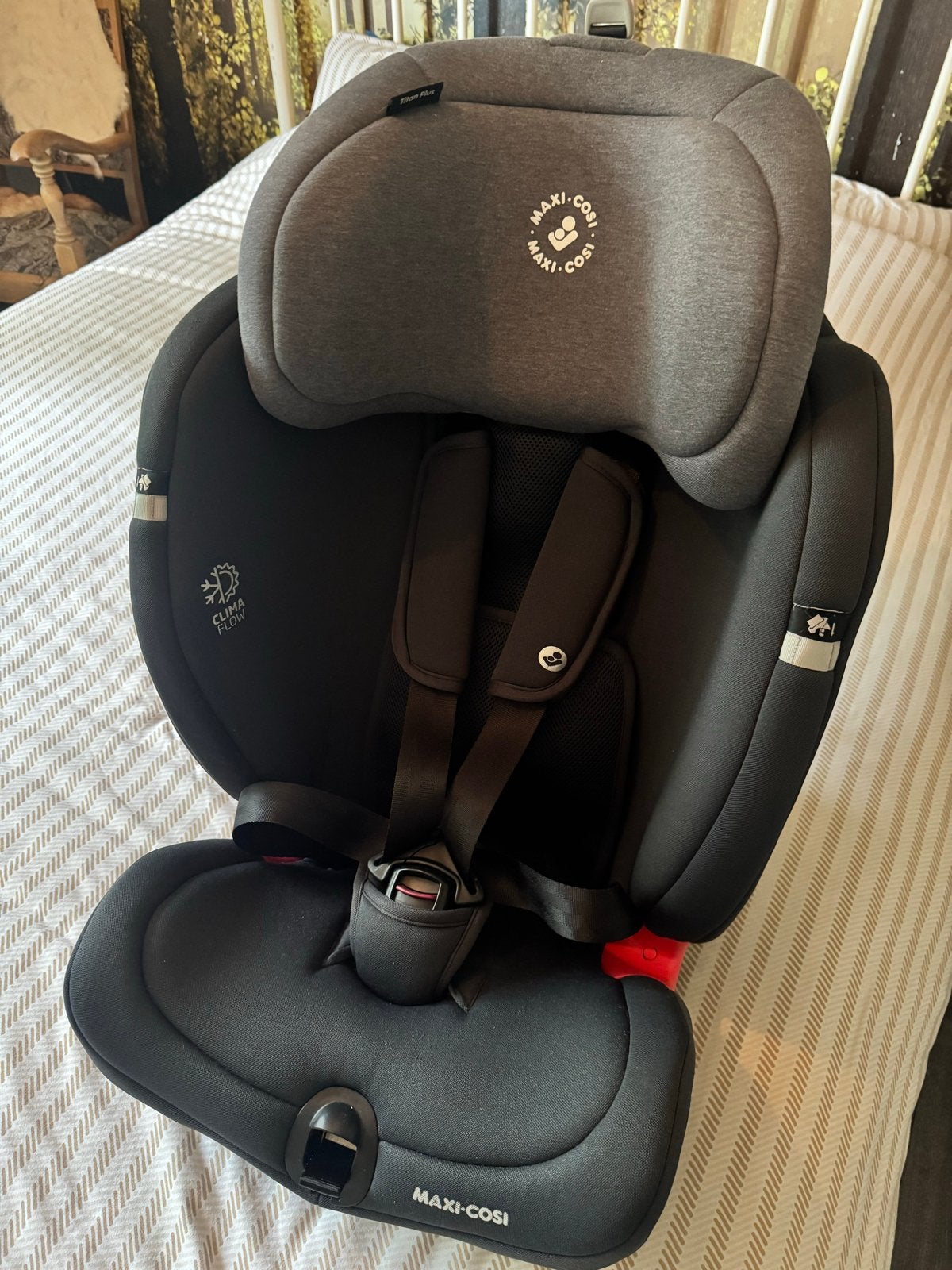 Maxi-Cosi Titan Pro Autostoel  iso fix, Kinderen en Baby's, Ophalen, Autogordel of Isofix, Zo goed als nieuw, 9 t/m 36 kg