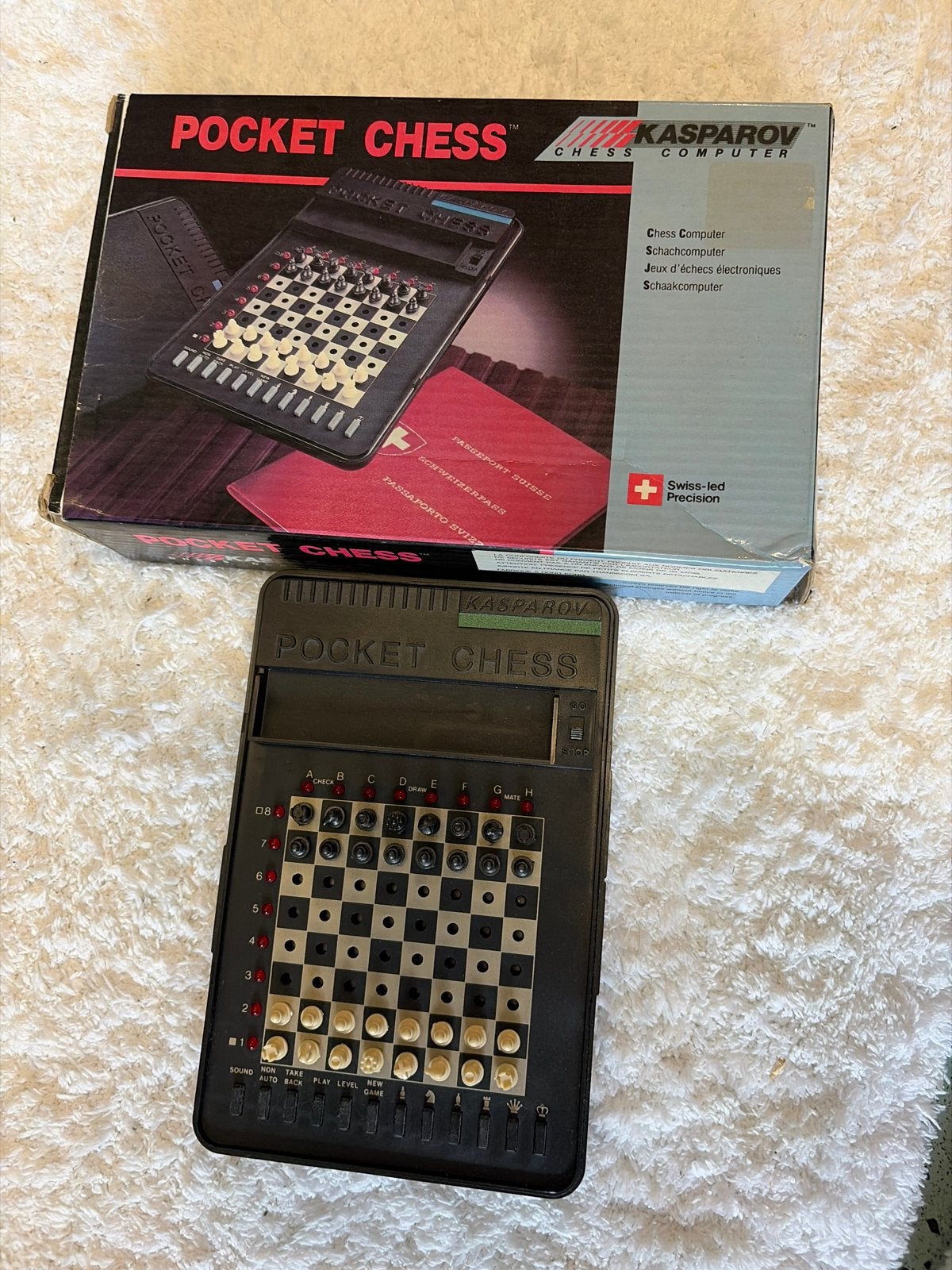 Kasparov Pocket Chess Computer, Ophalen of Verzenden, Zo goed als nieuw