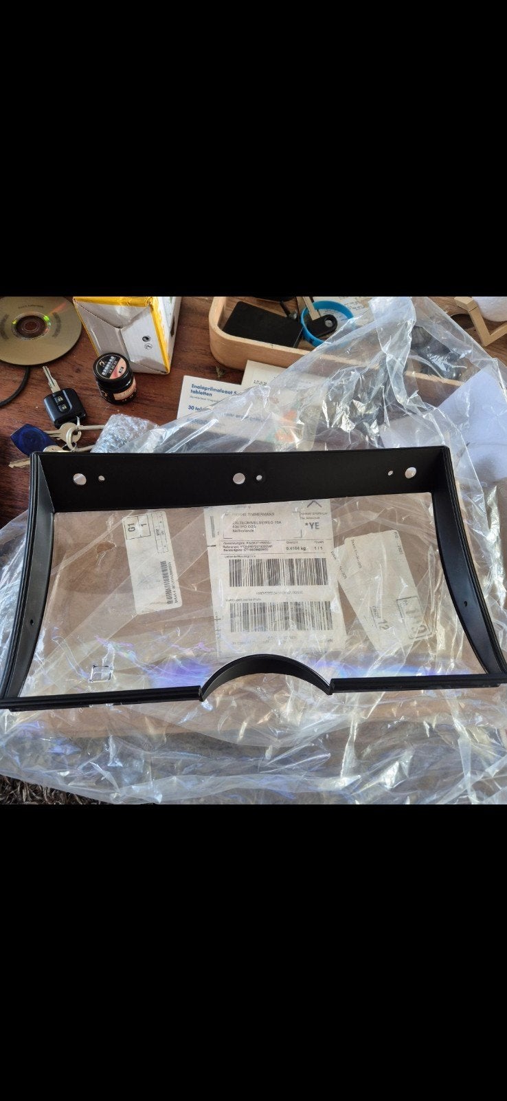 Corvette c3 dashboard lens, Ophalen of Verzenden, Nieuw