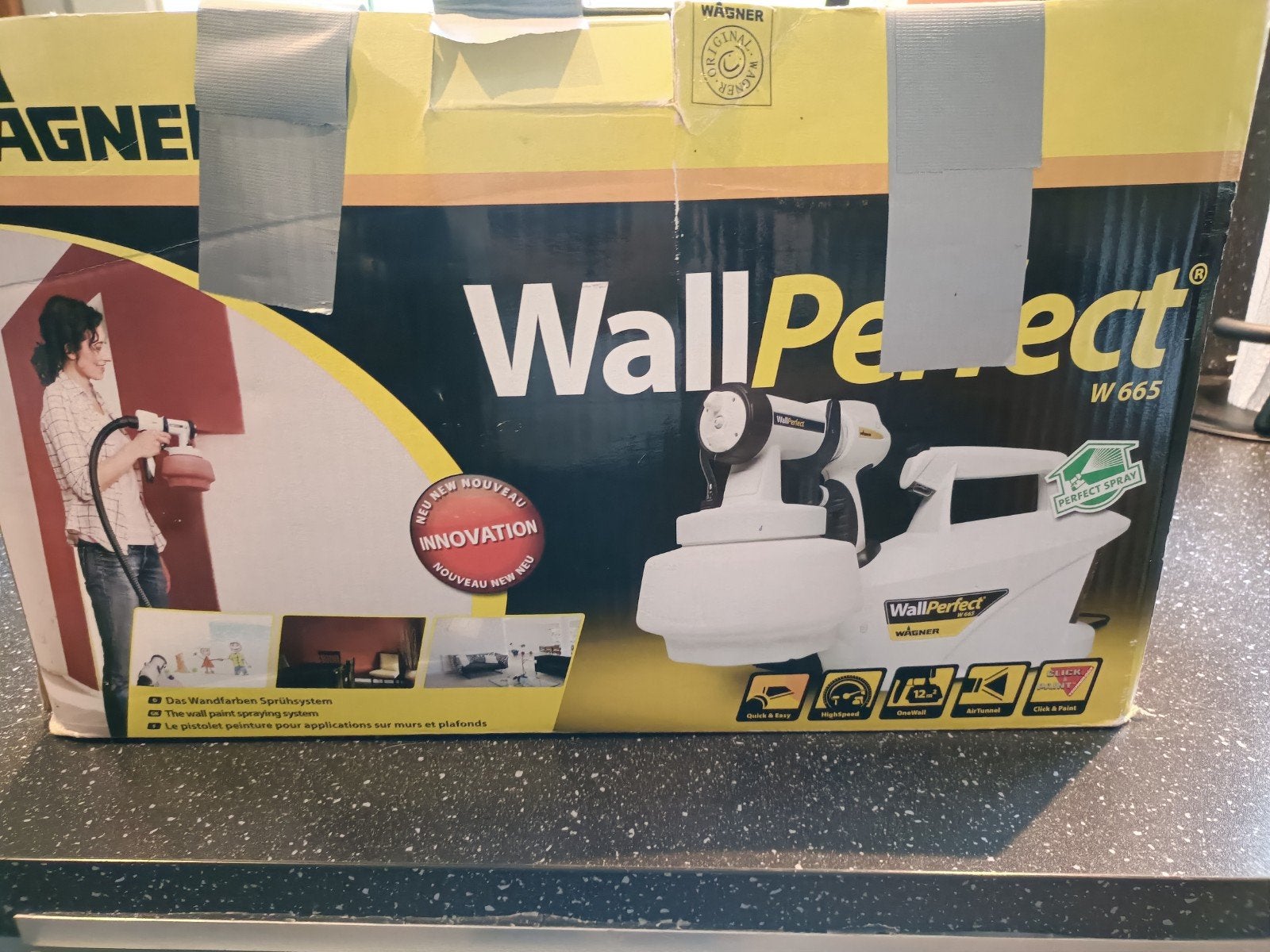 Wagner WallPerfect W665 Verfspuit en Wagner PS 800, Doe-het-zelf en Verbouw, Ophalen
