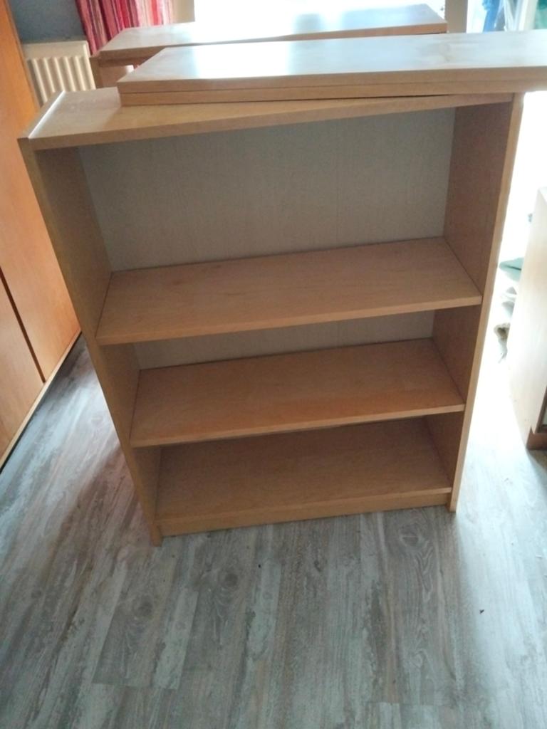 Twee Ikea Billy kasten, Met plank(en), Gebruikt, 200 cm of meer, Ikea