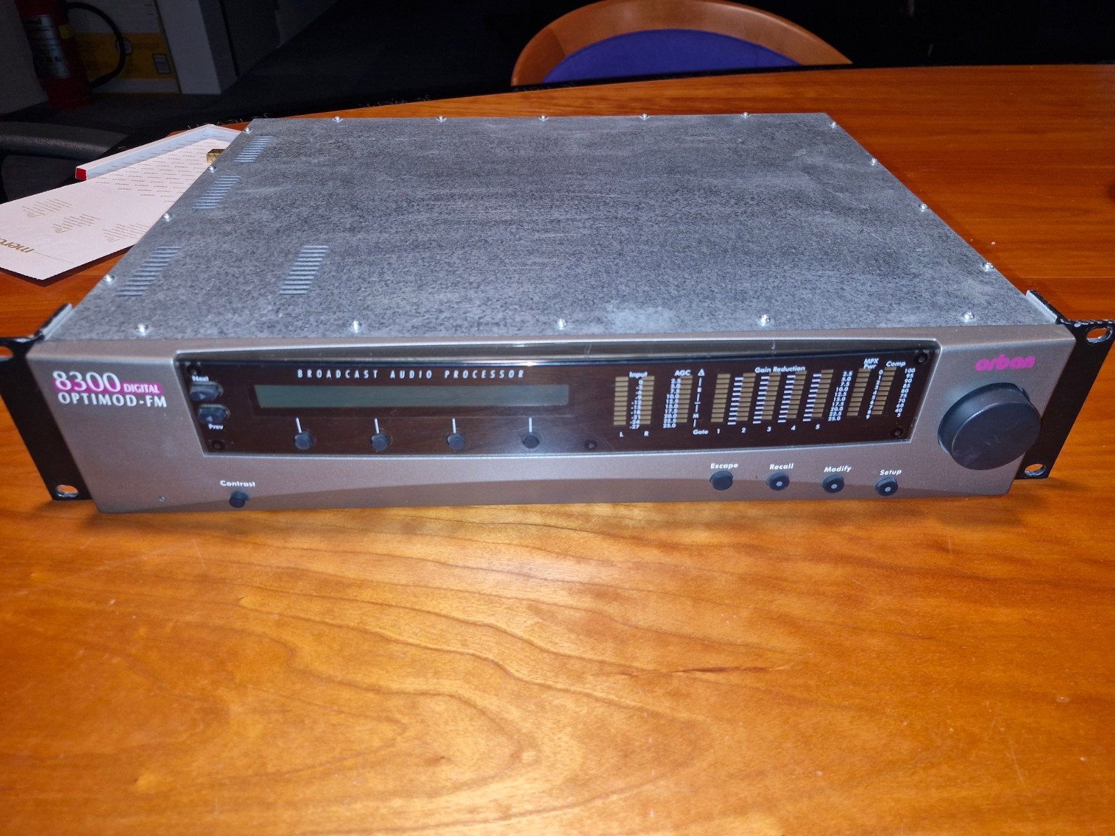 Orban Optimod 8300 Digital Broadcast Audio Processor, Ophalen of Verzenden, Gebruikt, Audio