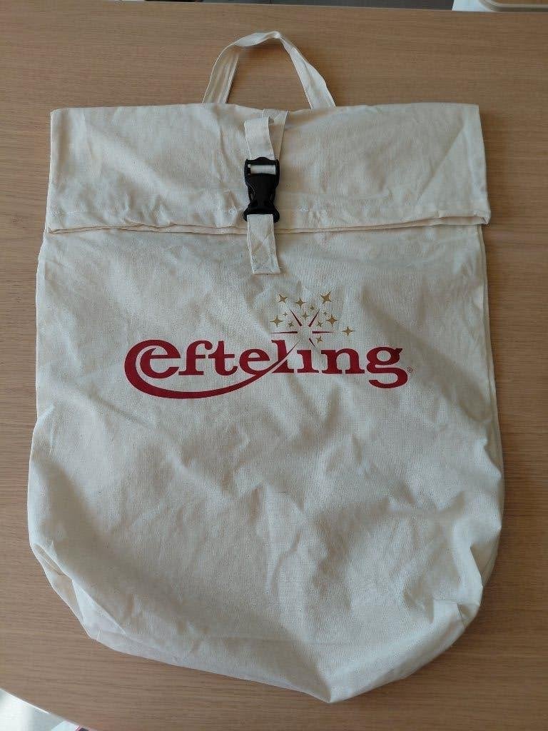 efteling stoffen rugzak, Ophalen of Verzenden, Zo goed als nieuw, Gebruiksvoorwerp