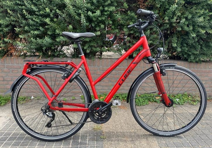 Cube Delhi dames 54cm | Deore/SLX | Magura | Zeer netjes, Fietsen en Brommers, Fietsen | Dames | Sportfietsen en Toerfietsen, 53 tot 56 cm
