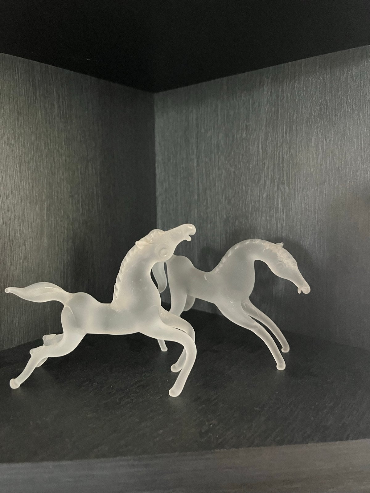 Decoratieve glazen paardenbeeldjes, Ophalen of Verzenden