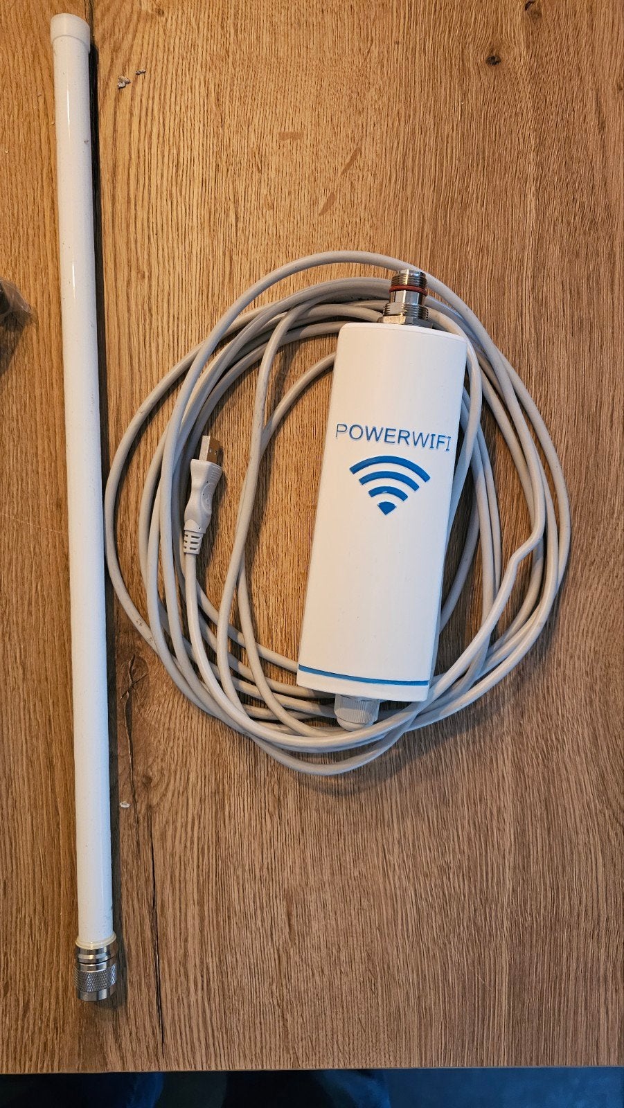 Powerwifi USB Router met USB buitenantenne, Ophalen of Verzenden, Gebruikt