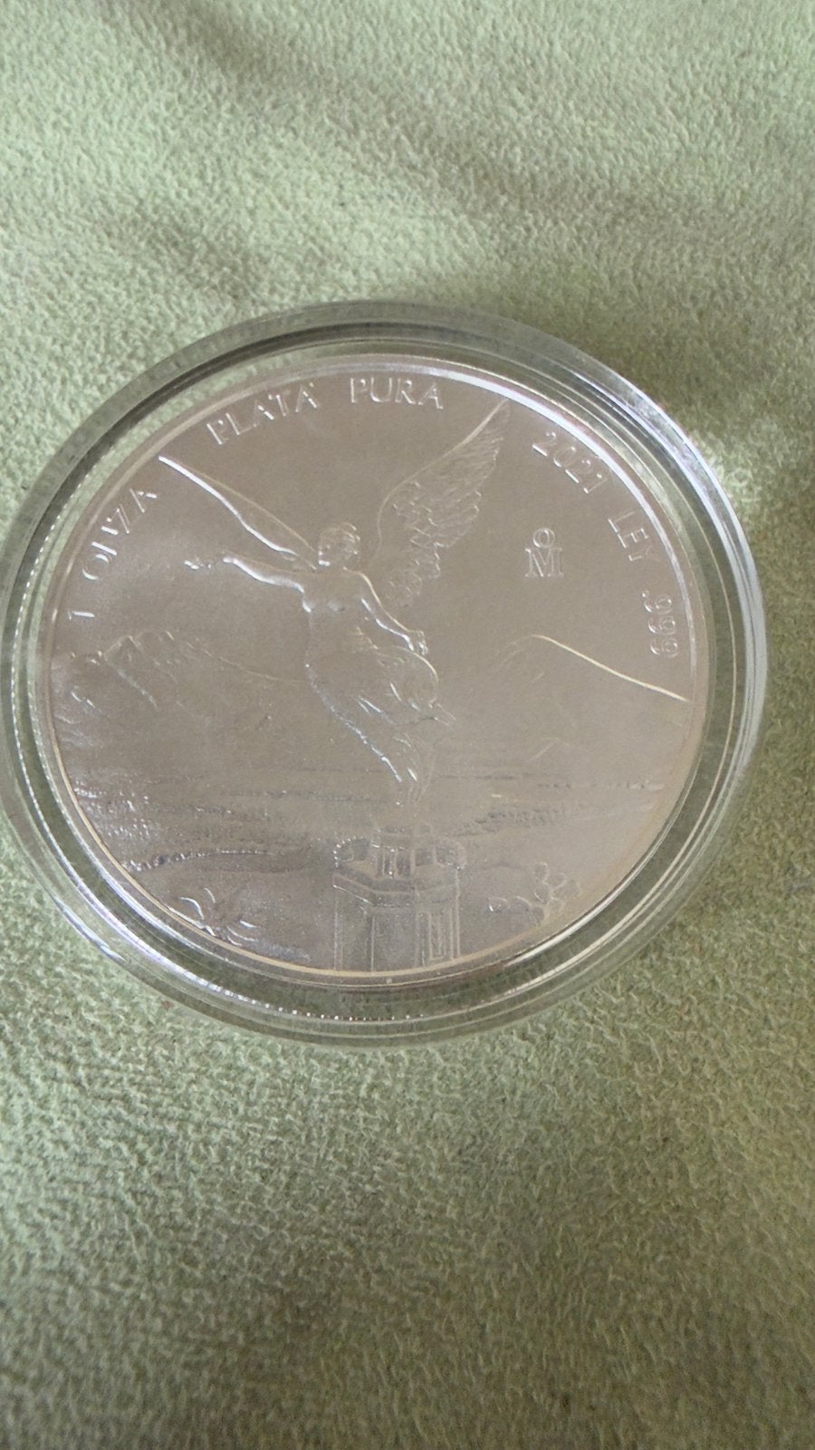 MEXICAN LIBERTAD 1 OZ 2021 (613.100 OPLAGE), Verzenden, Zilver