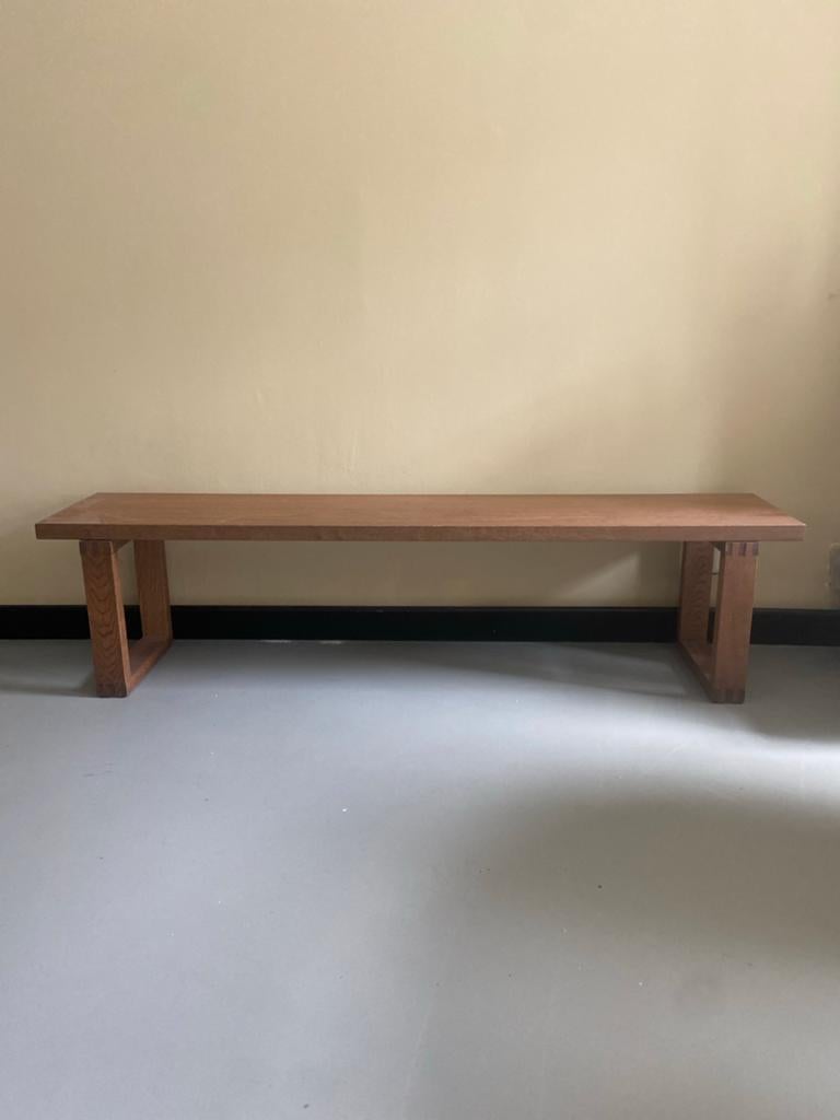 Ikea Mörbylånga Massief houten bankje -, Ophalen of Verzenden, 25 tot 50 cm, Rechthoekig