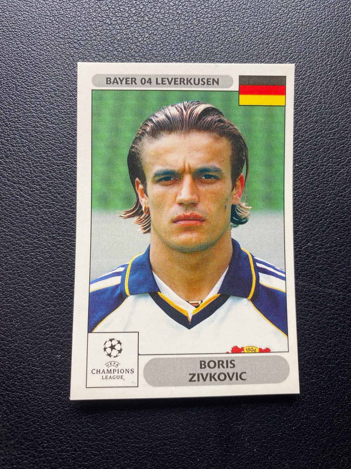 Boris Zivkovic - Bayer Leverkusen - Panini CL 2000/2001, Ophalen of Verzenden, Zo goed als nieuw, Buitenlandse clubs, Poster, Plaatje of Sticker