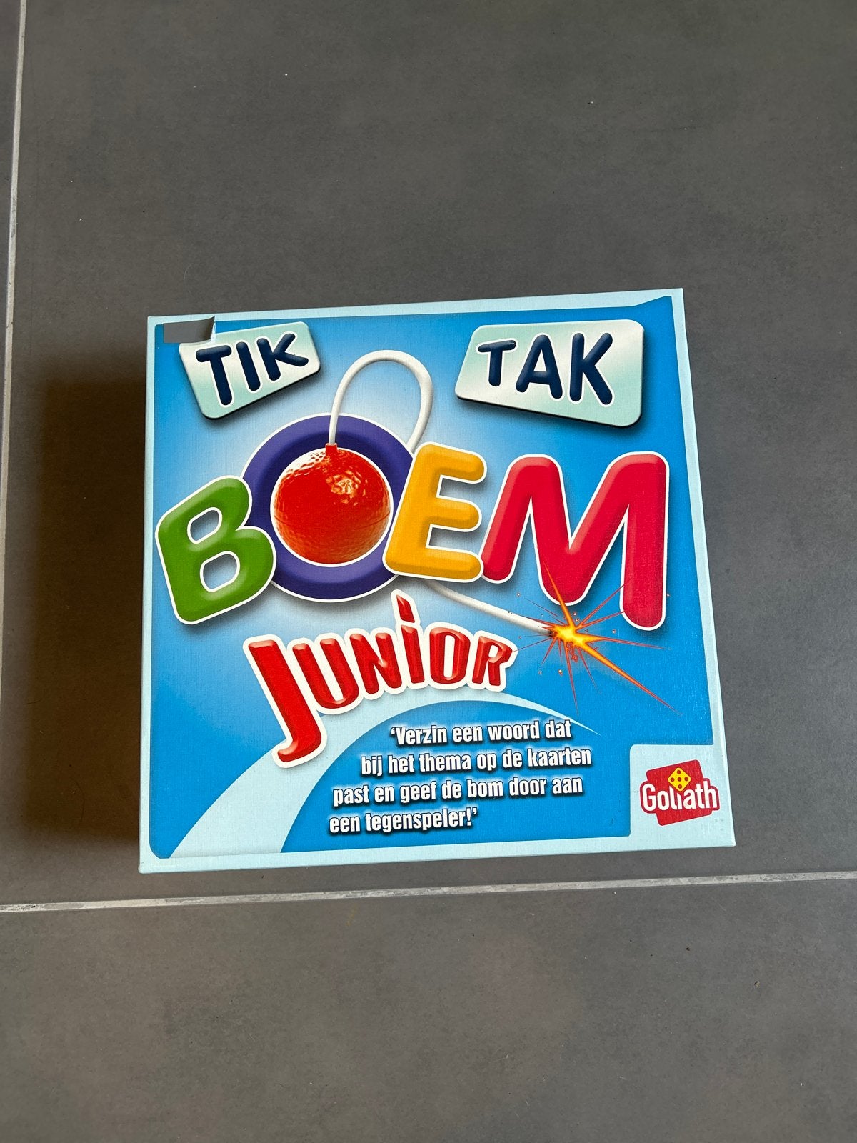 Tik Tak Boem Junior - gezelschapsspel, Vijf spelers of meer, Ophalen of Verzenden, Zo goed als nieuw