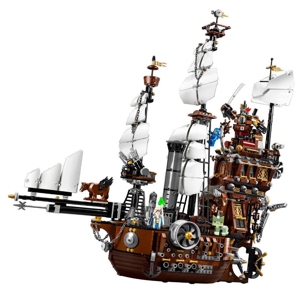 LEGO MOVIE 70810 METALBEARD'S SEA COW, Gebruikt, Overige thema's, Lego, Ophalen of Verzenden