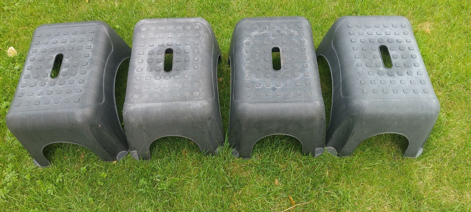 4 opstapkrukjes in 1 koop, Ophalen of Verzenden, Gebruikt, Kunststof