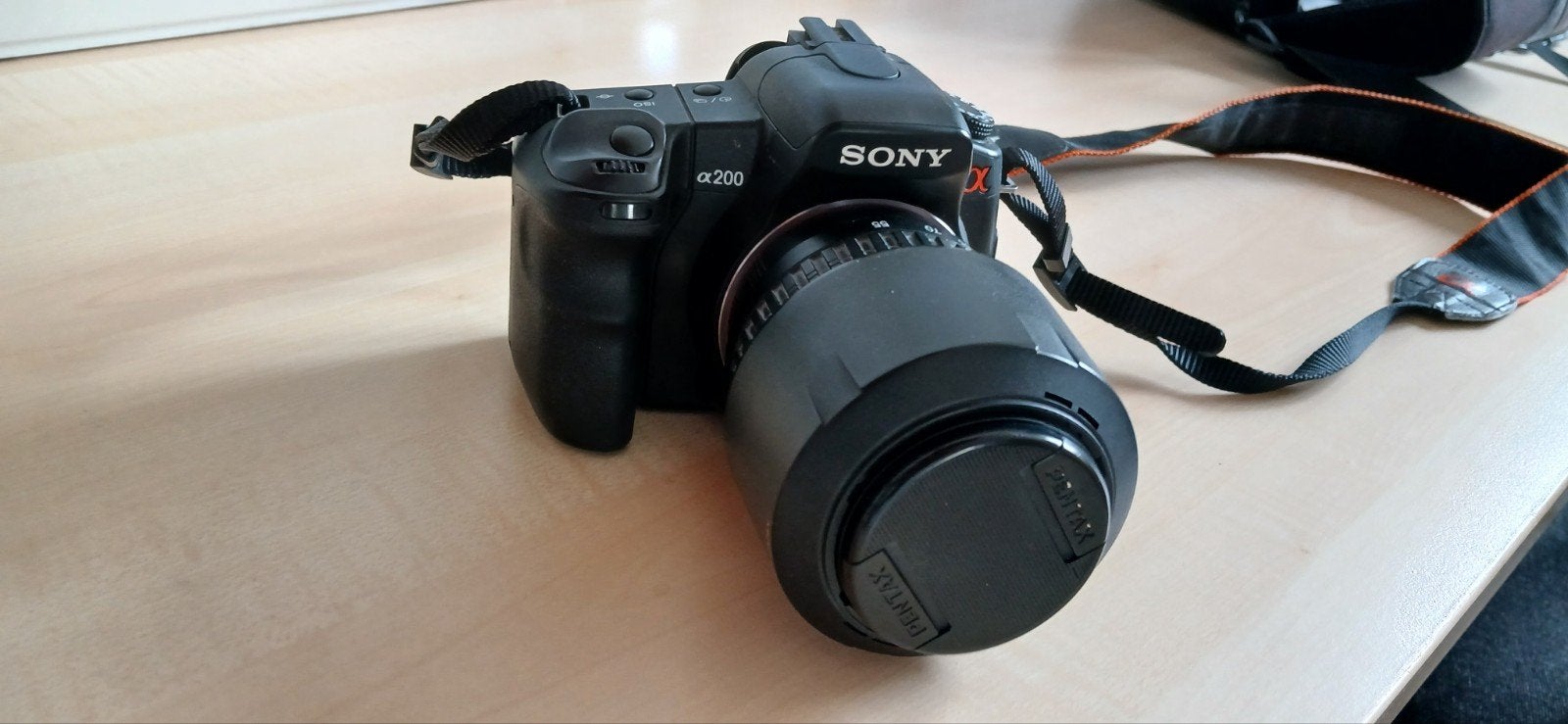 Sony spiegelreflex camera @200, Ophalen of Verzenden, Gebruikt, Sony, 8 keer of meer