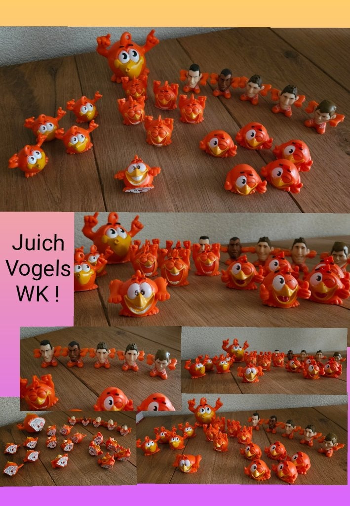 Juichvogels oranje voetbal, Ophalen of Verzenden, Nieuw, Overige binnenlandse clubs, Beeldje of Poppetje