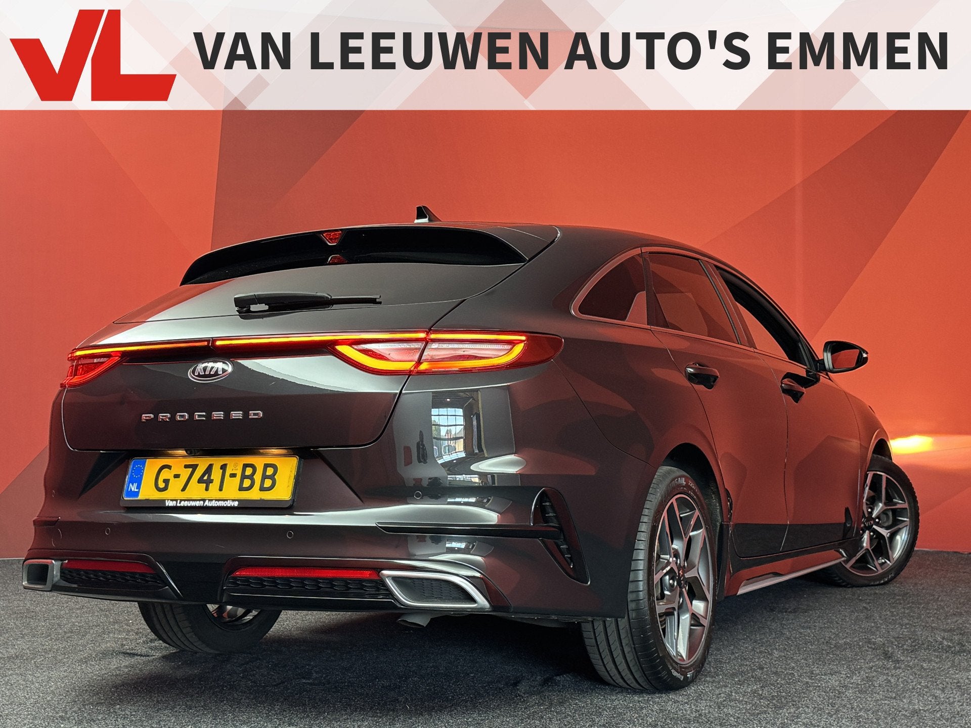 Kia ProCeed 1.0 T-GDI GT-Line | Pano | Stoel/Stuur Ver. | Ca, Auto's, Voorwielaandrijving, Gebruikt, Met garantie (alle), Zwart