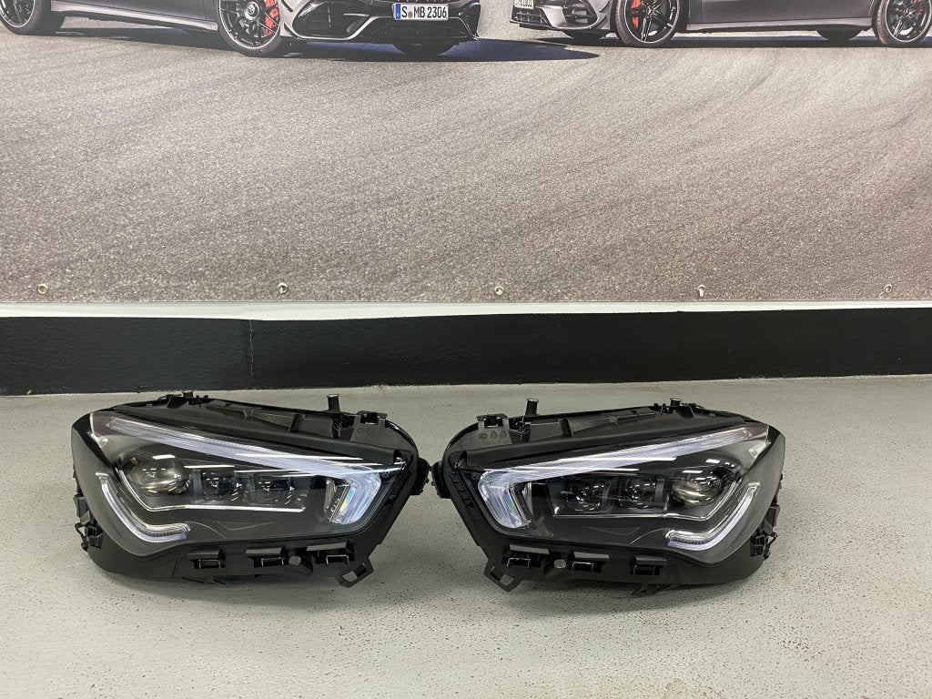 Koplampen W118 CLA Klasse Multibeam links rechts, Niet ingevuld, Gebruikt, Mercedes-Benz, Niet ingevuld