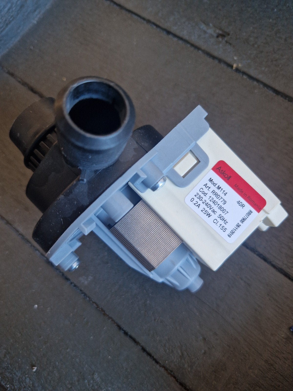 Nieuwe AEG Electrolux Afvoerpomp Wasmachine 124018006/5, Witgoed en Apparatuur, Ophalen of Verzenden