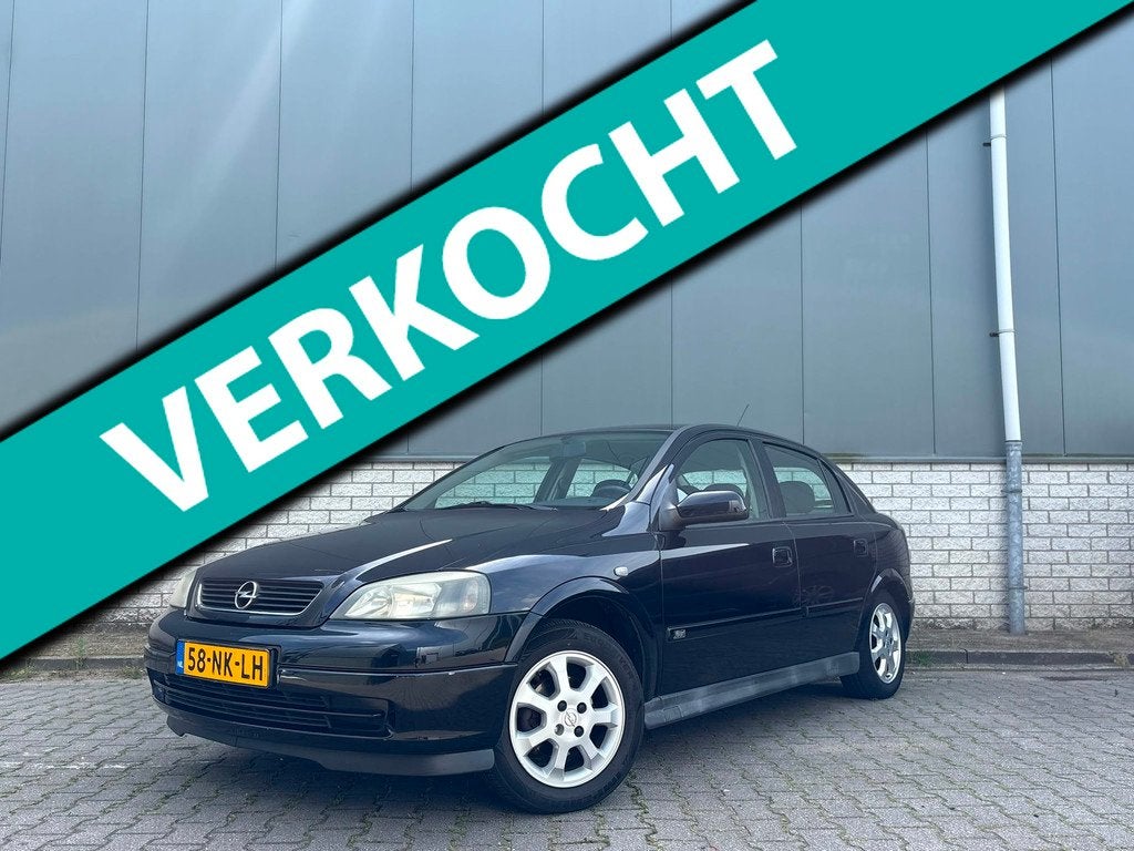 Opel Astra 1.6 Njoy-airco-NWE APK, Auto's, Voorwielaandrijving, Stof, Gebruikt, 4 cilinders