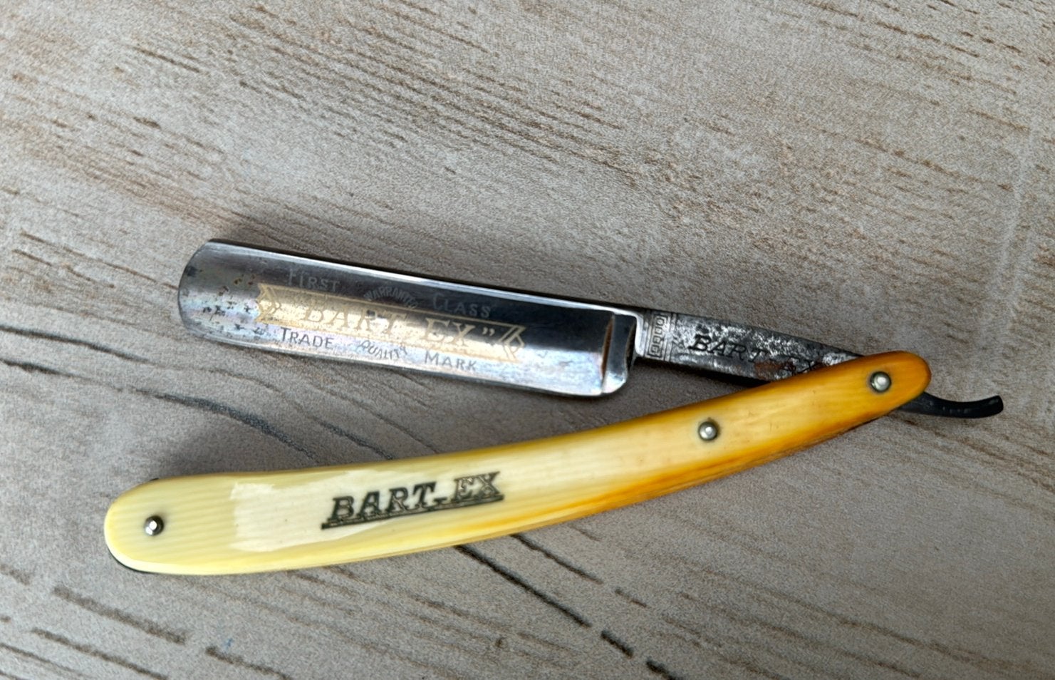Bart-ex scheermes, type threestar 50, Ophalen of Verzenden, Persoonlijke verzorging
