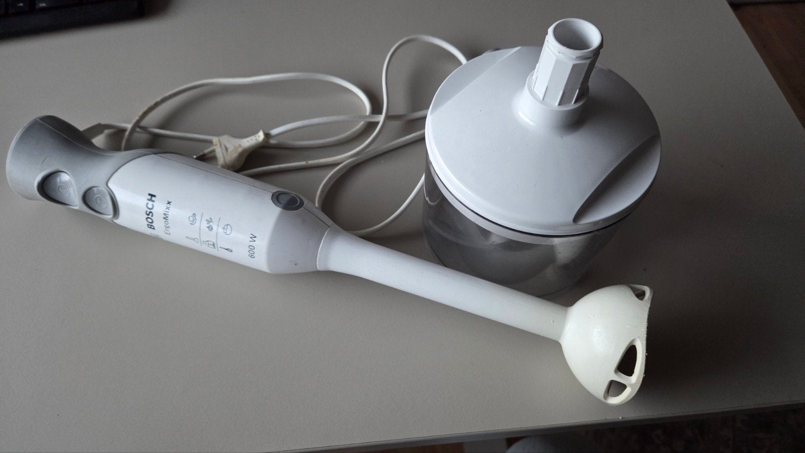 Bosch ErgoMixx staafmixer, Minder dan 1 liter, Ophalen of Verzenden, Gebruikt