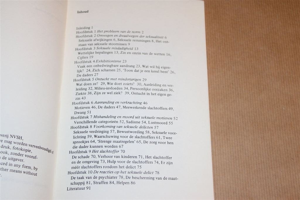 Ontucht in Nederland [1968] — Strafbare Seksualiteit, Boeken, Ophalen of Verzenden, Gelezen