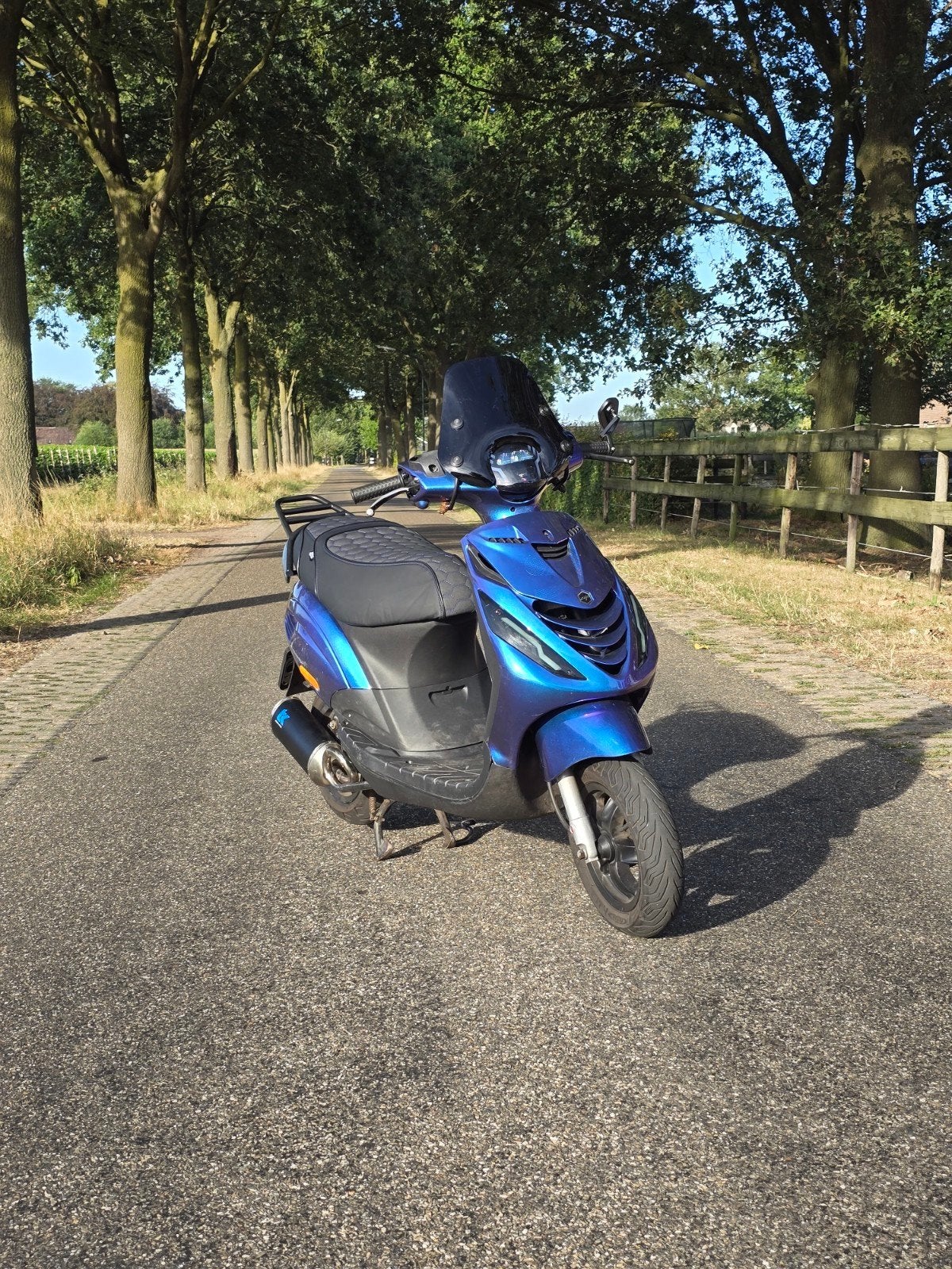 piaggio zip 80cc malossi full option, Fietsen en Brommers, Scooters | Piaggio, Ophalen, Zip, Zo goed als nieuw, 80 cc