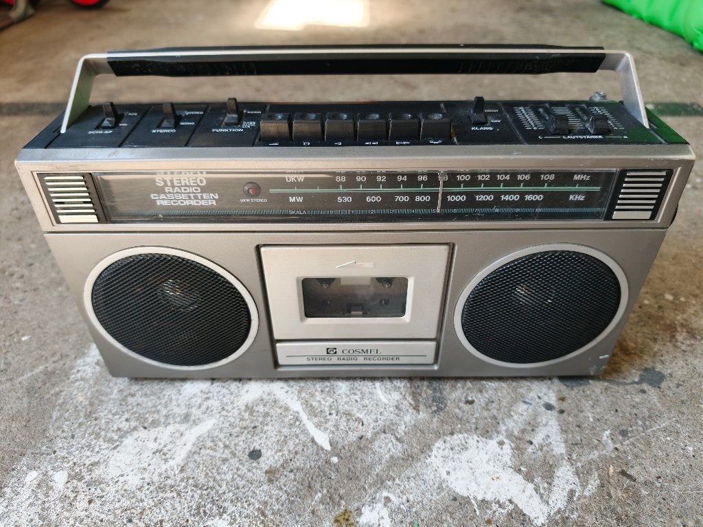 Cosmel Radio cassette ( Duits ), Ophalen of Verzenden