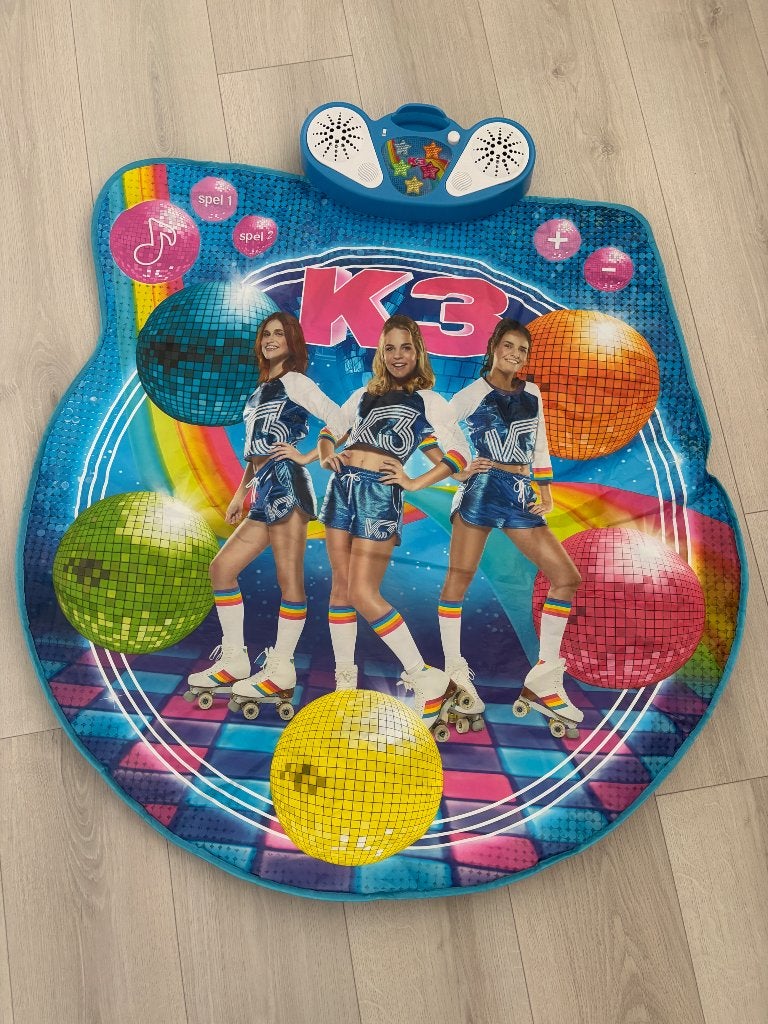 K3 interactieve dansmat, Ophalen of Verzenden, Zo goed als nieuw